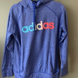 Super soft and comfy adidas scoop neck hoodie.
